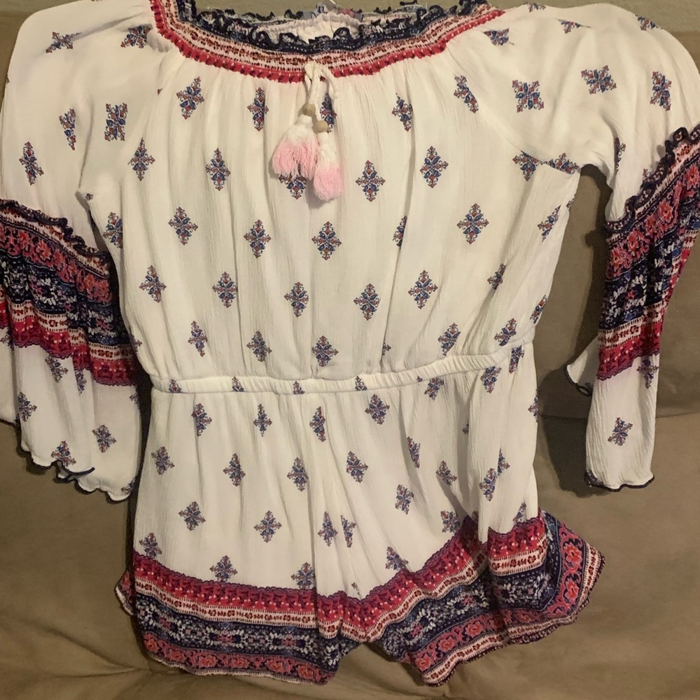 Girls short rompers
